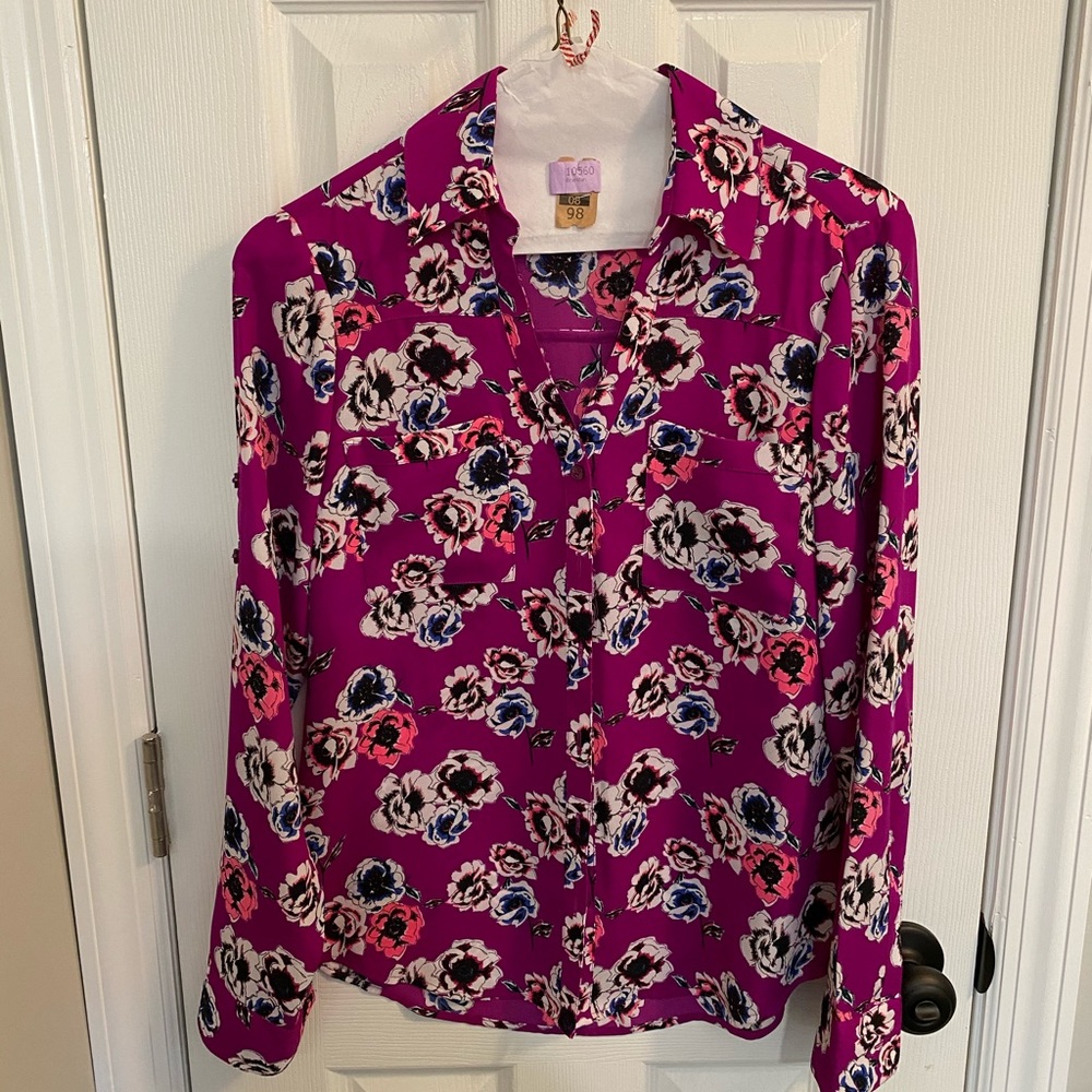 Express Portofino Original Fit Shirt Size XS